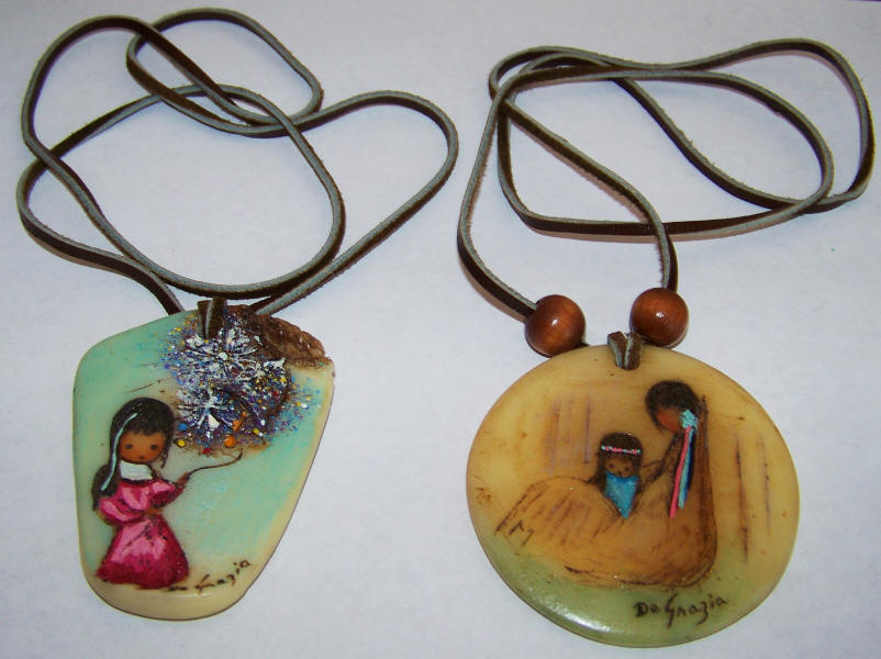 Ted DeGrazia Pendants fronts
