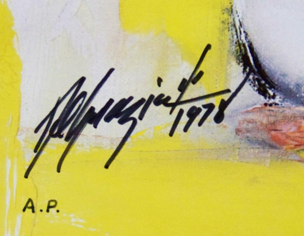 Ted DeGrazia Wandas Little Boy Signature