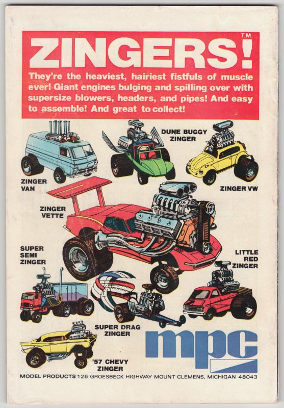 Detective Comics #441 back cover