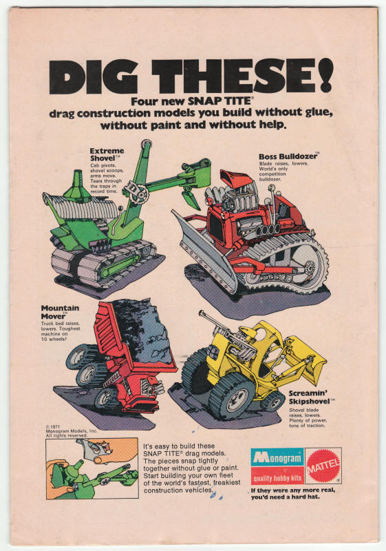 Detective Comics #426 back cover