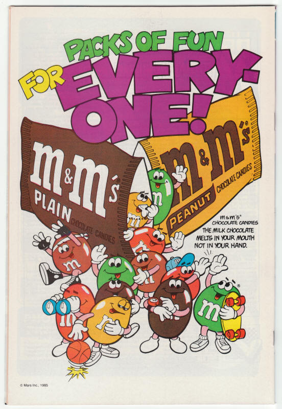 Detective Comics #567 back cover