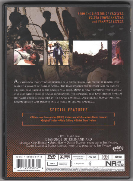 Diamonds Of Kilimandjaro DVD