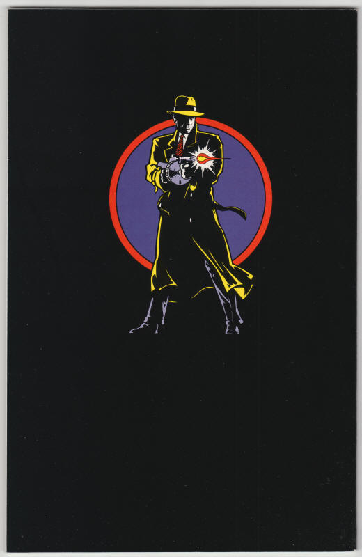 Dick Tracy Movie Adaptation #3 back cover