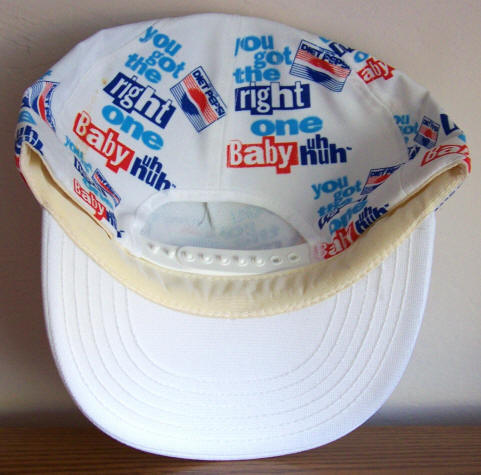 Diet Pepsi Promo Cap back