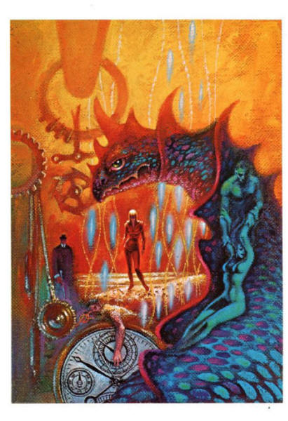 Dinosaur Beach Completed Painting