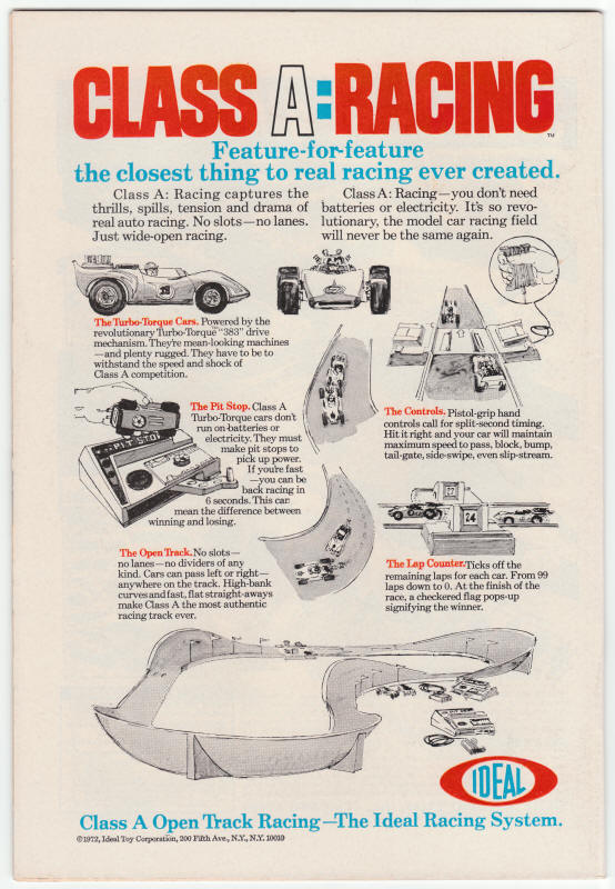 Doc Savage #1 back cover