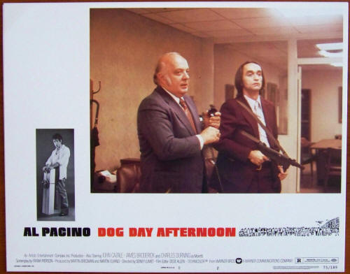 Dog Day Afternoon Lobby Card #2