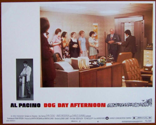Dog Day Afternoon Lobby Card #6