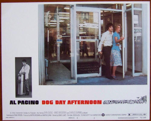 Dog Day Afternoon Lobby Card #7