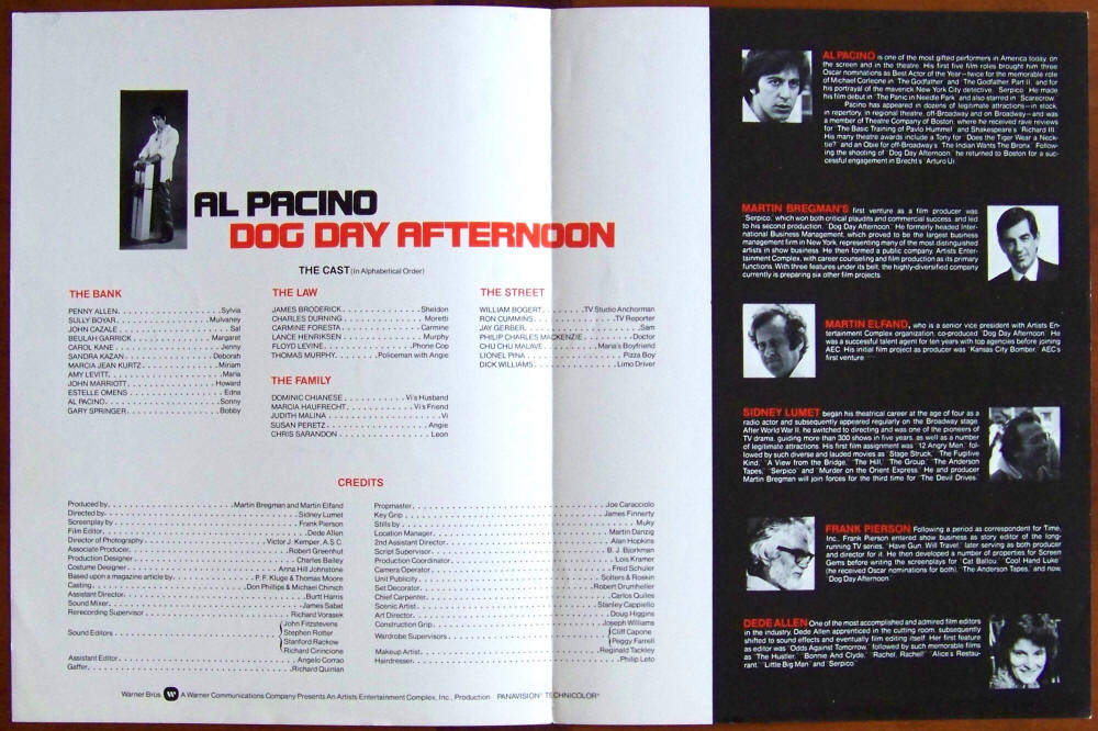 Dog Day Afternoon Promo Card