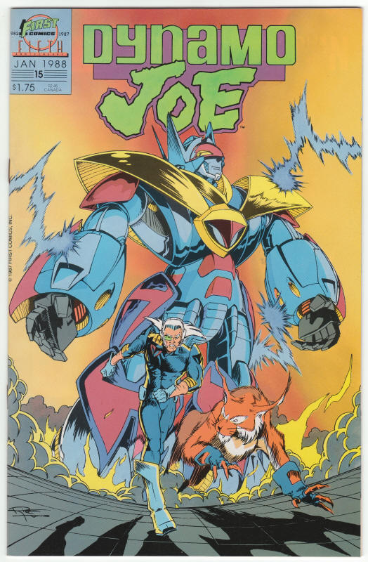 Dynamo Joe #15 front cover