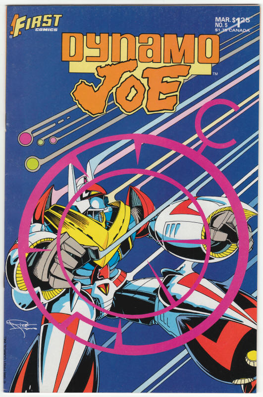 Dynamo Joe #5 front cover