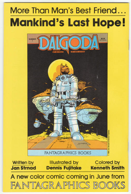 Eclipse Monthly #9 back cover