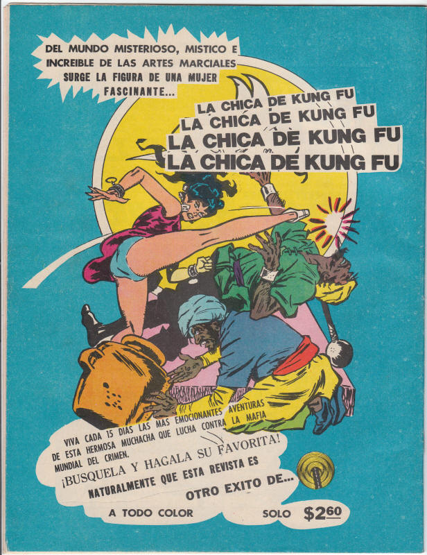 El Planeta De Los Simios 1 back cover