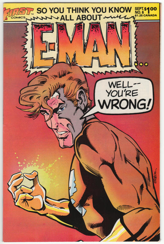 E-Man #6 front cover