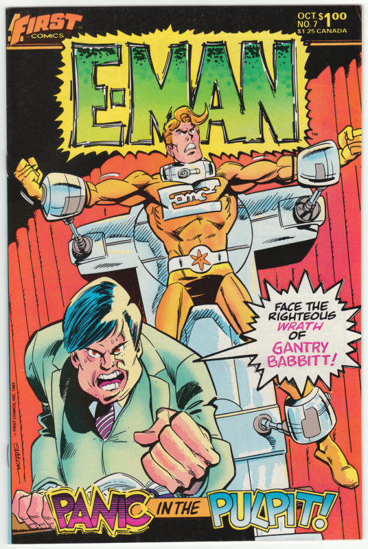 E-Man #7 front cover