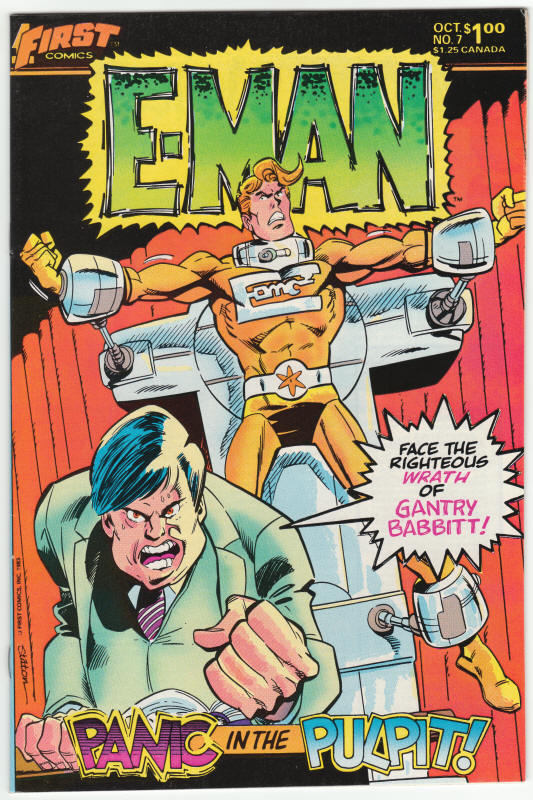 E-Man #7 front cover