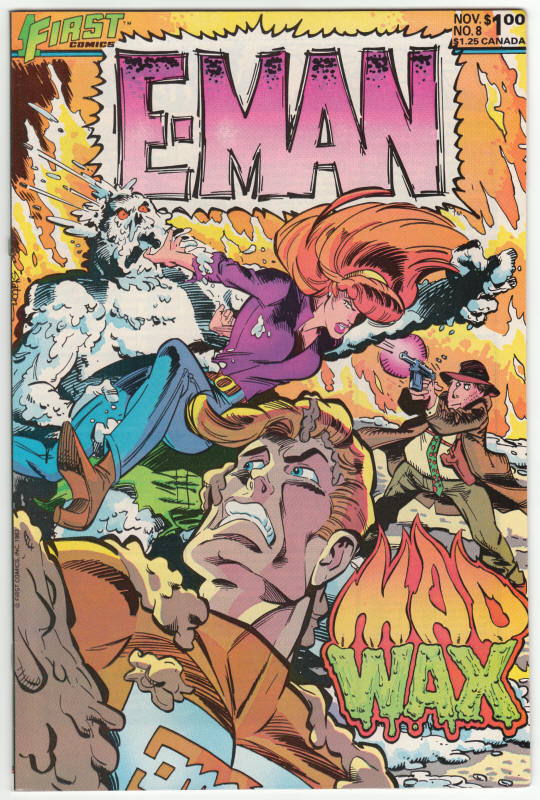 E-Man #8 front cover