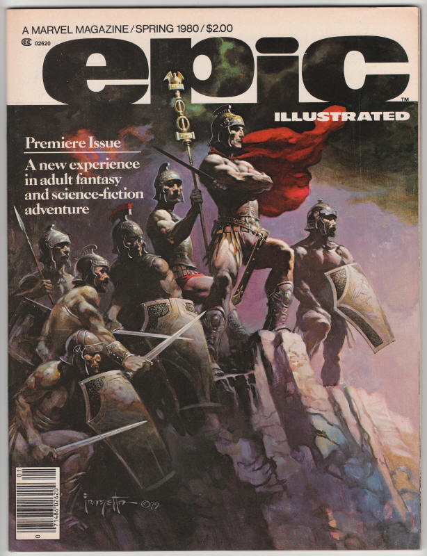 Epic Illustrated #1 front cover