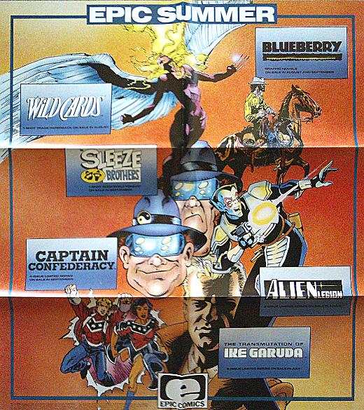 Epic Summer Comics Promo Poster
