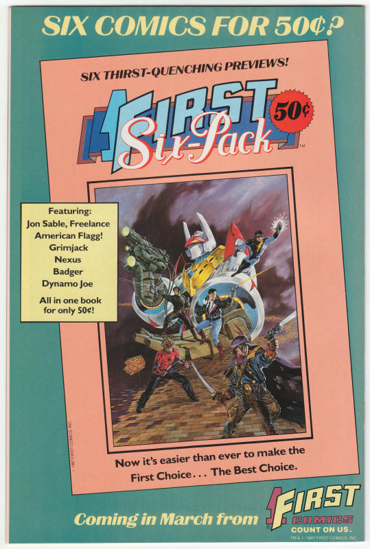 Evangeline #2 back cover