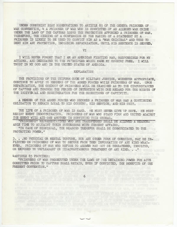 Executive Order 10631 Code of Conduct page 6