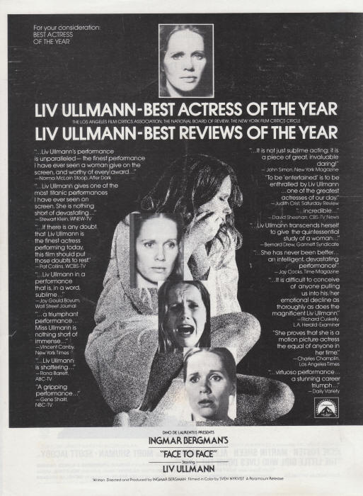 Face To Face Ad