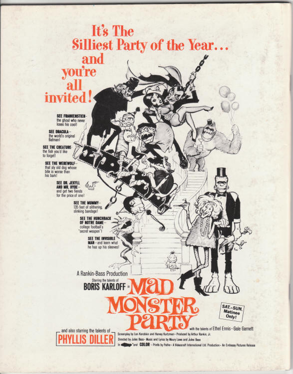 Fanfare #2 Magazine back cover