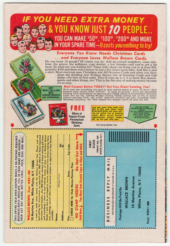 Fantastic Four #102 back cover