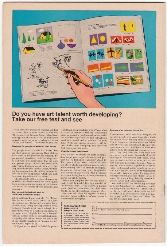 Fantastic Four #109 back cover