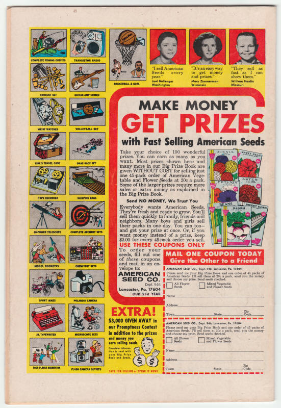 Fantastic Four #86 back cover