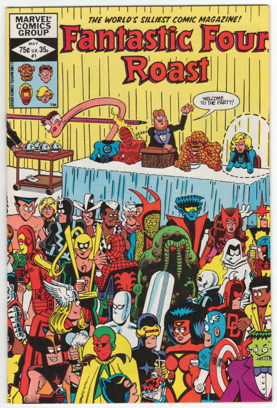 Fantastic Four Roast 1 front cover