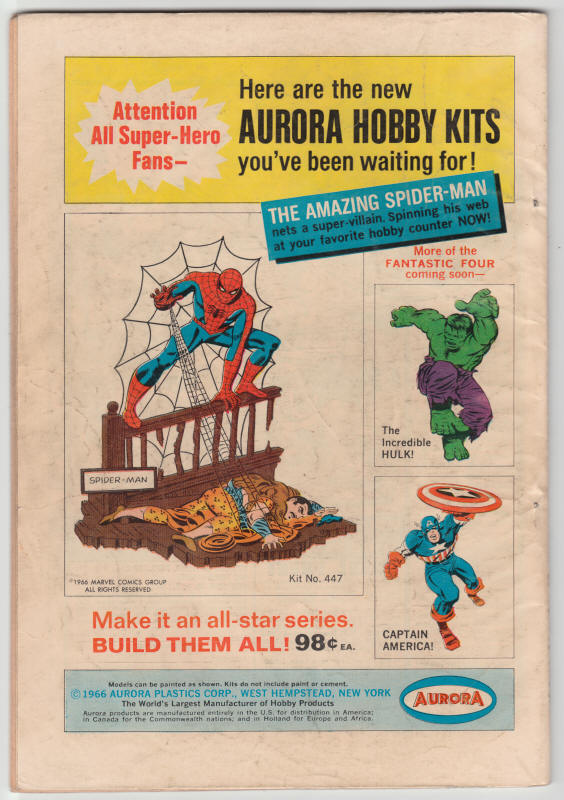 Fantasy Masterpieces #7 back cover