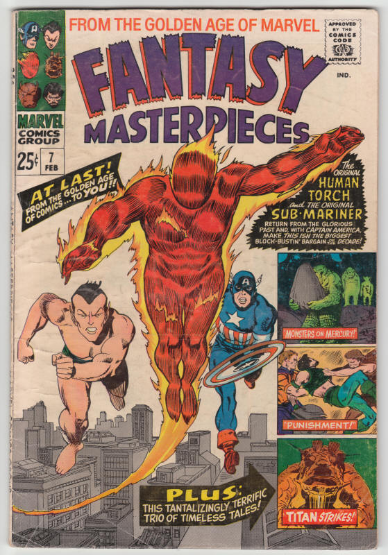 Fantasy Masterpieces #7 front cover