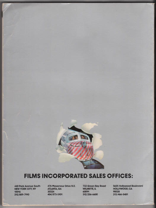 Films Incorporated 1978 Entertainment Catalog back cover