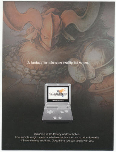 Final Fantasy Tactics Post Card