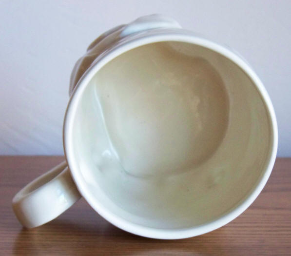 Fitz and Floyd Porky Mug inside