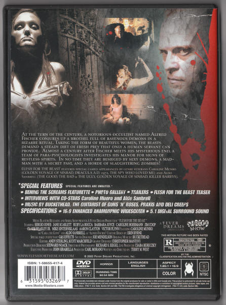 Flesh For The Beast DVD