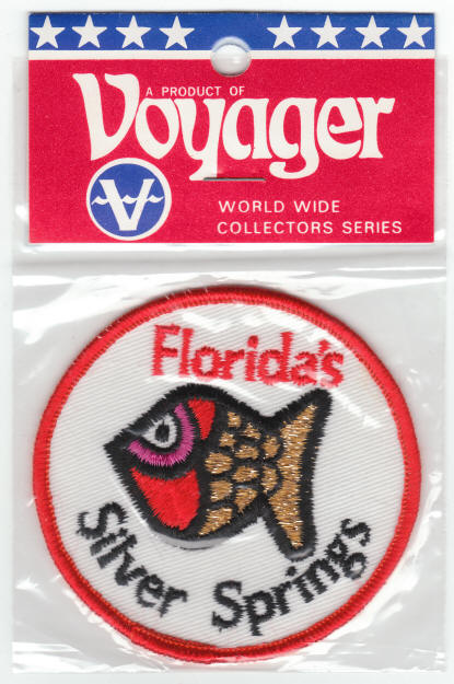 1975 Floridas Silver Springs Souvenir Patch