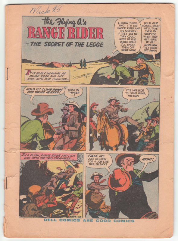 The Flying A's Range Rider #16 page 1