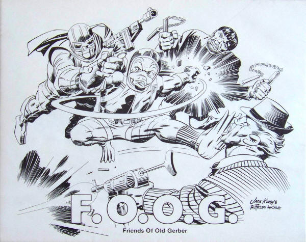 The FOOG Portfolio Jack Kirby Envelope