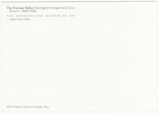 The Fortune Teller Post Card