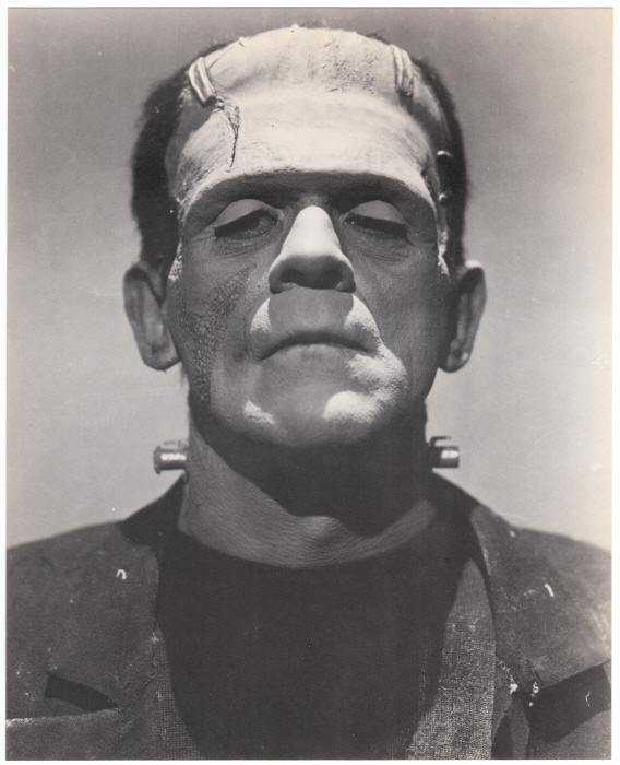 Frankenstein Boris Karloff Photo Card