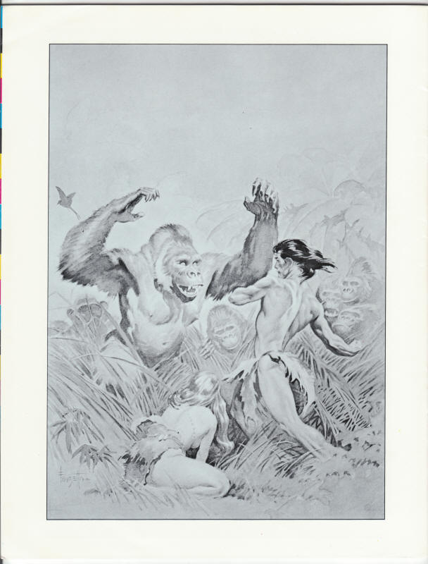 The Frank Frazetta Portfolio back cover