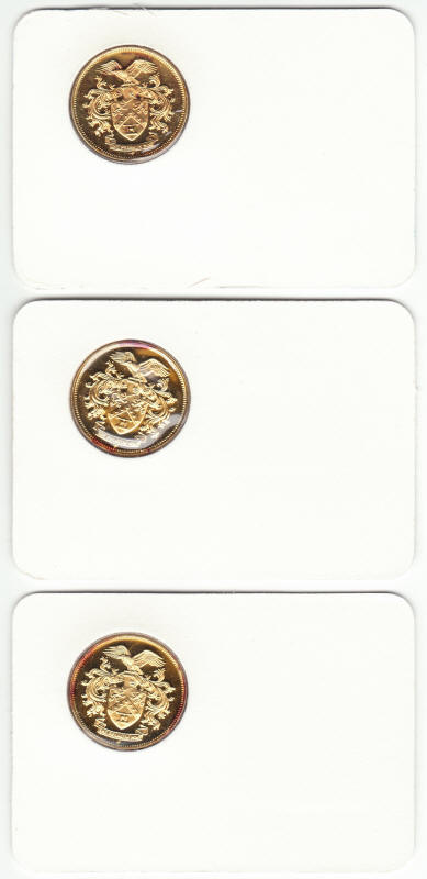 Franklin Mint Collectors Society Membership Coins 1970 1971 1972