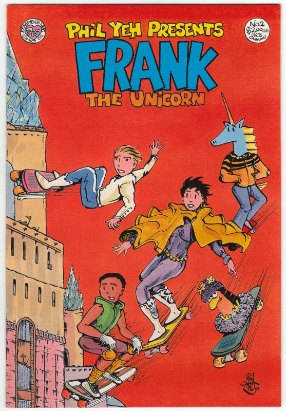 Frank The Unicorn #2 front cover