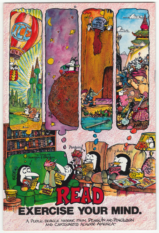 Frank The Unicorn #2 back cover