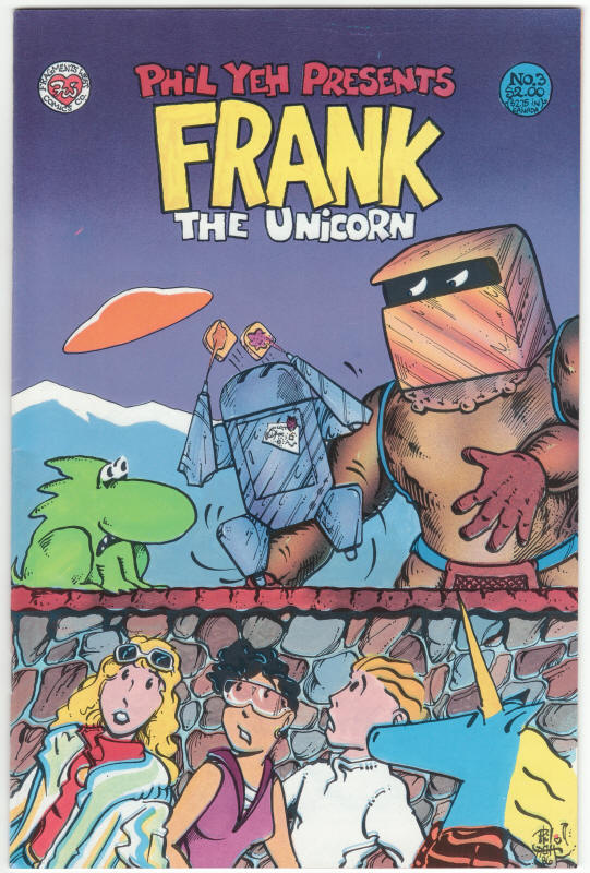 Frank The Unicorn #3 front cover