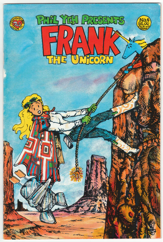 Frank The Unicorn #4 front cover