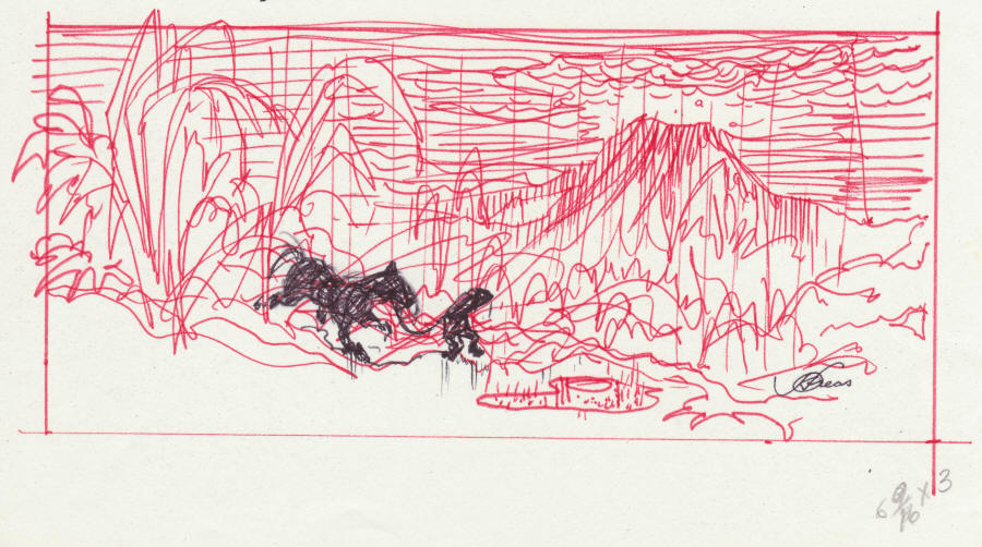 Frank Kelly Freas Heretic In A Balloon Manuscript Preliminary